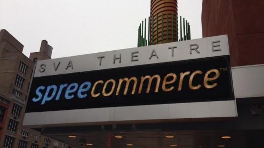 A picture of the SVA theatre- spreecommerce.