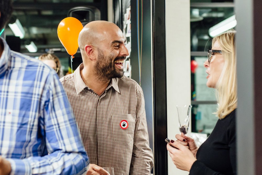 Cain  and  Andrea , our CEO and CMO here at Red Badger