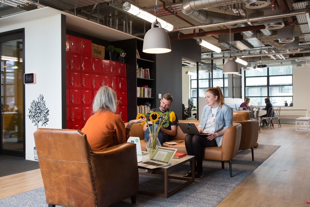  Our new office at Old Street Yard 