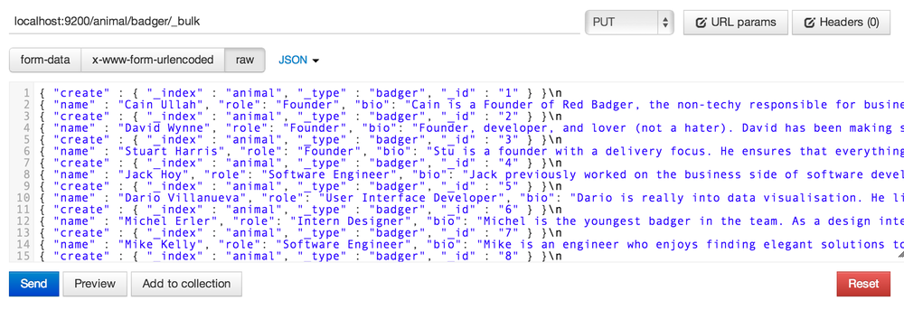 Bulk Upload Elastic Search