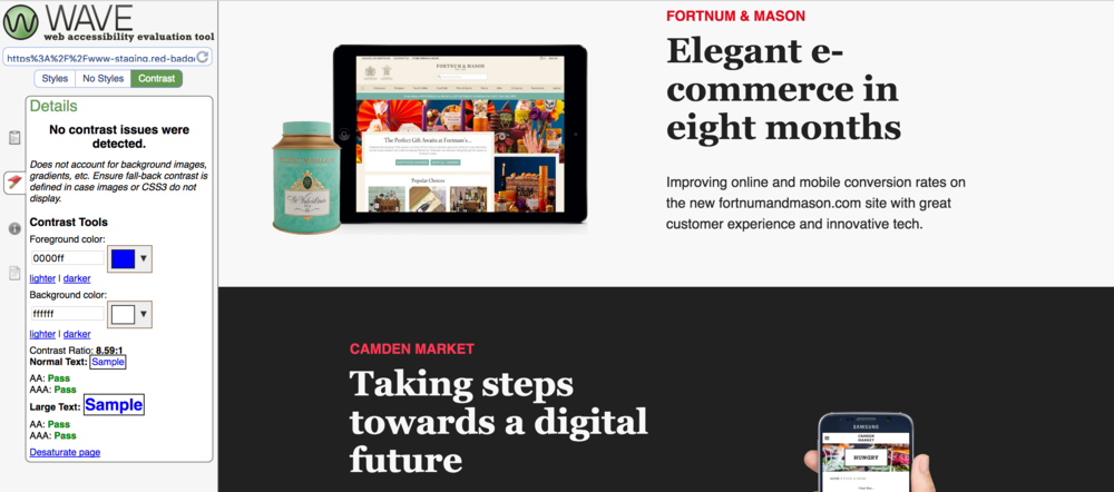  After - clearer contrasts, better results 