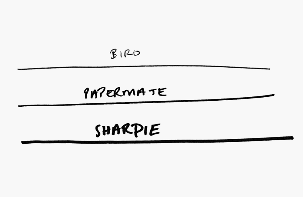  Only Sharpie is the answer 