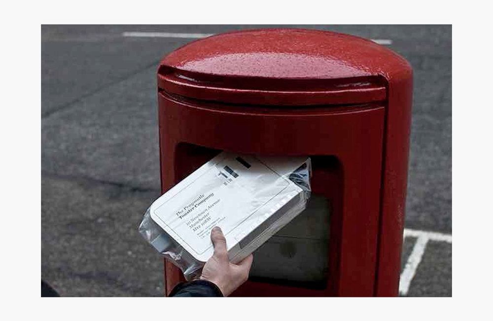  Posting a letter 