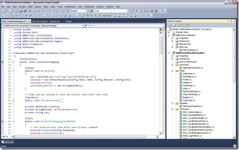 MS Visual Studio C Sharp Framework