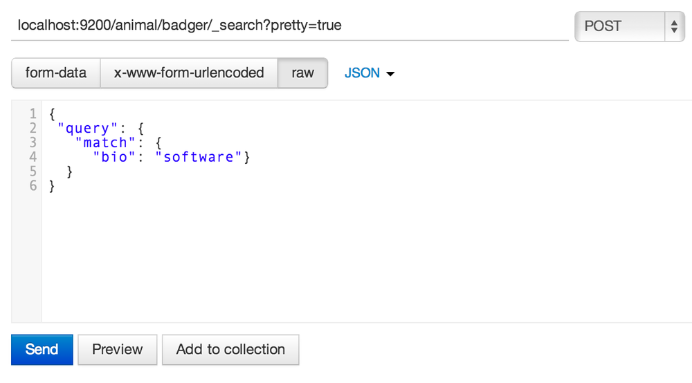  Searching the bio field 
